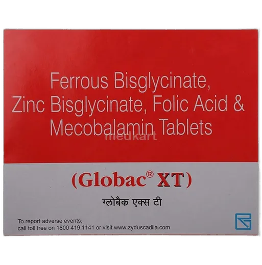 globac xt tablet 15's